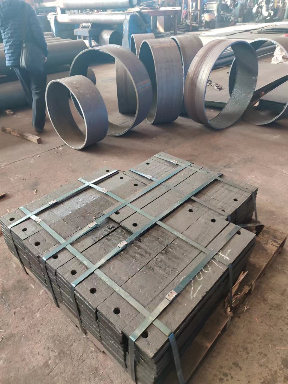 重庆电厂落煤方管耐磨板